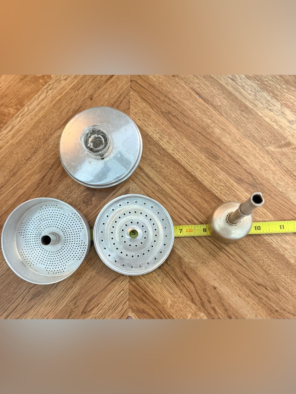 4 piece replacement Parts
Vintage Empire Matic electric Percolator Small 3 cup